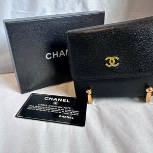 CHANEL Compact Double Sided Wallet!